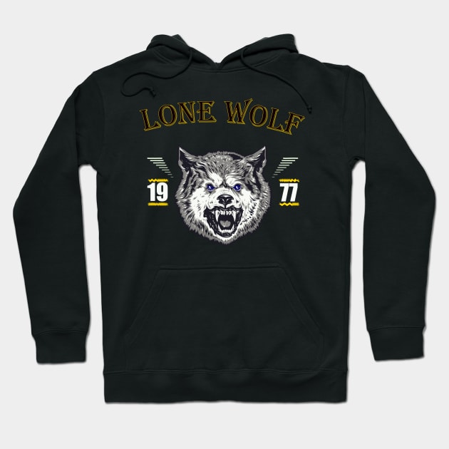 LONE WOLF Hoodie by THE BEST PRODUCTS